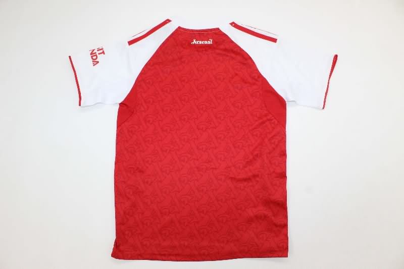 Kids Arsenal 25/26 Home Soccer Jersey And Shorts
