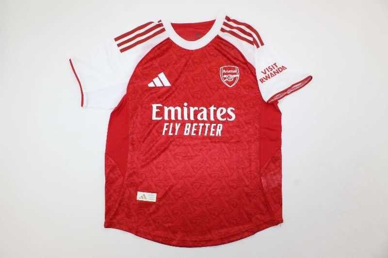 Kids Arsenal 25/26 Home Soccer Jersey And Shorts (Player)