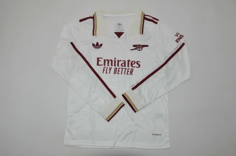 Kids Arsenal 25/26 Third Long Sleeve Soccer Jersey And Shorts