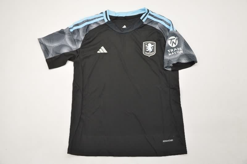 Kids Aston Villa 25/26 Away Soccer Jersey And Shorts