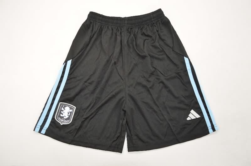 Kids Aston Villa 25/26 Away Soccer Jersey And Shorts