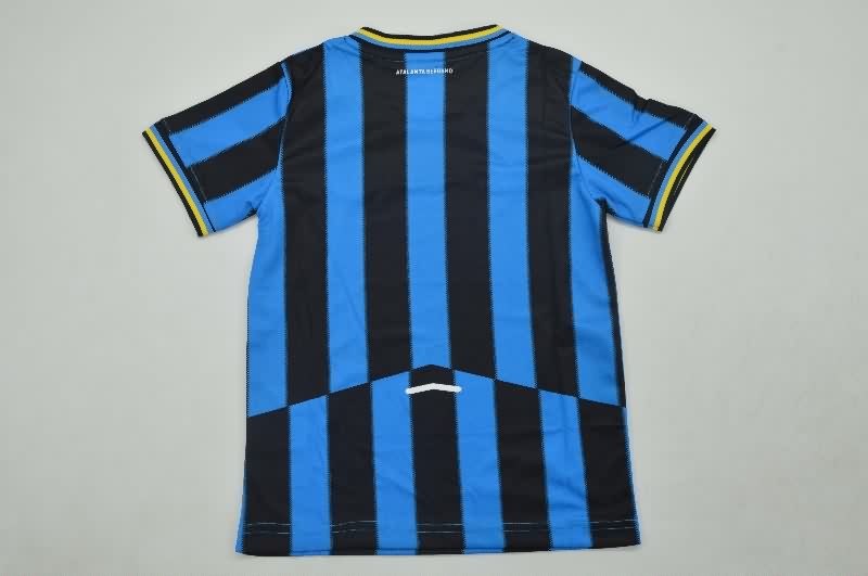 Kids Atalanta BC 25/26 Home Soccer Jersey And Shorts