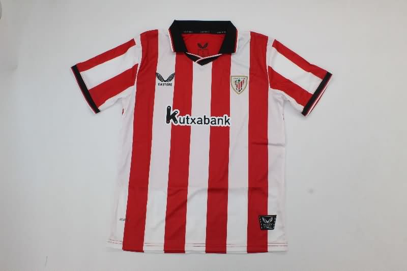 Kids Athletic Bilbao 25/26 Home Soccer Jersey And Shorts