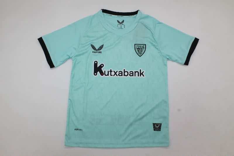 Kids Athletic Bilbao 25/26 Third Soccer Jersey And Shorts