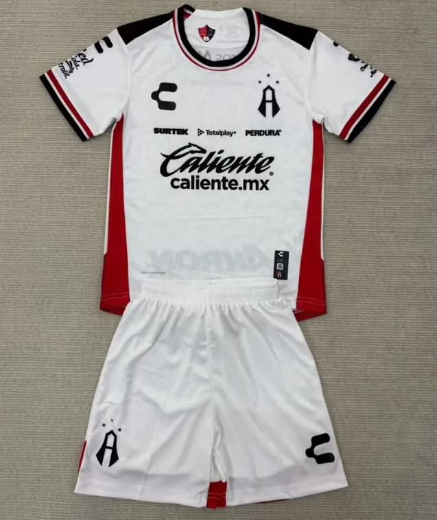 Kids Atlas 25/26 Away Soccer Jersey And Shorts Kids Atlas 25/26 Away Soccer Jersey And Shorts