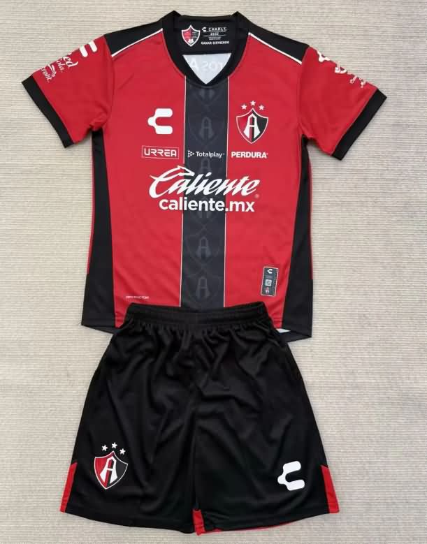 Kids Atlas 25/26 Home Soccer Jersey And Shorts Kids Atlas 25/26 Home Soccer Jersey And Shorts