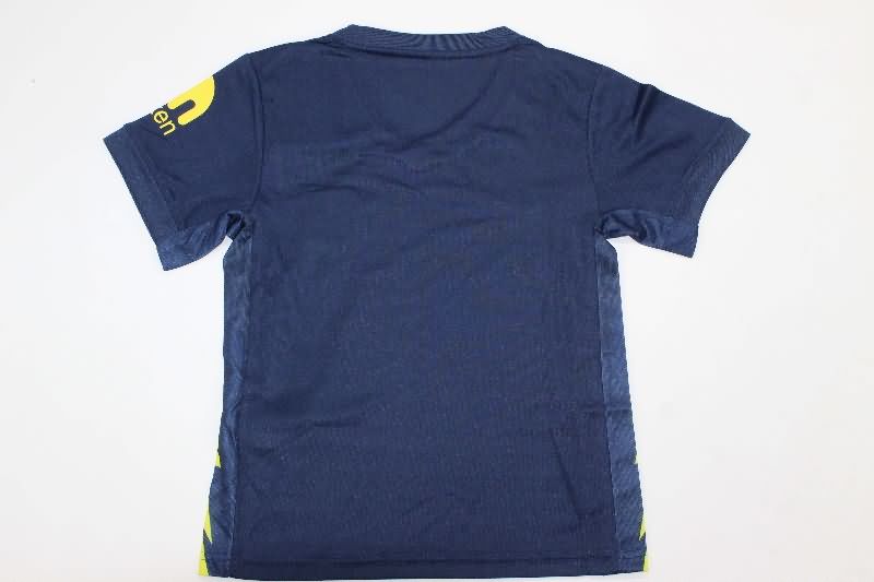 Kids Atletico Madrid 25/26 Away Soccer Jersey And Shorts