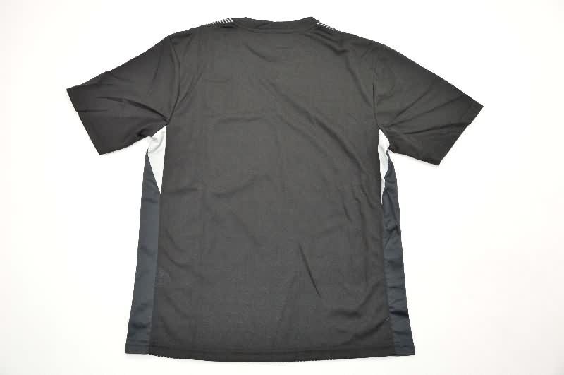 Kids Atletico Madrid 25/26 Goalkeeper Black Soccer Jersey And Shorts