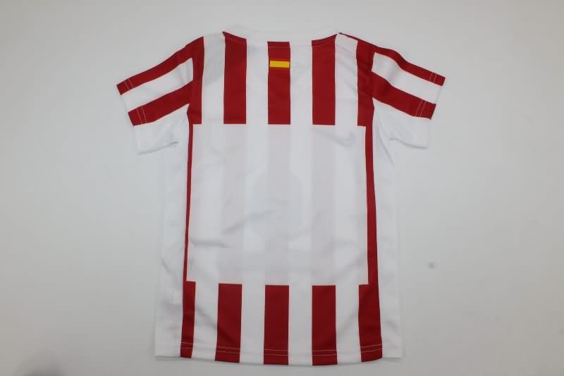 Kids Atletico Madrid Soccer Jersey Home Replica 25/26