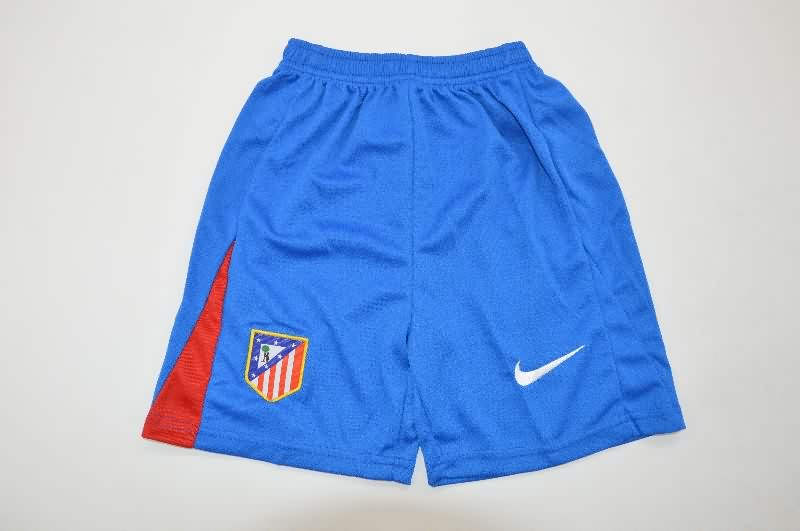 Kids Atletico Madrid 25/26 Third Soccer Jersey And Shorts