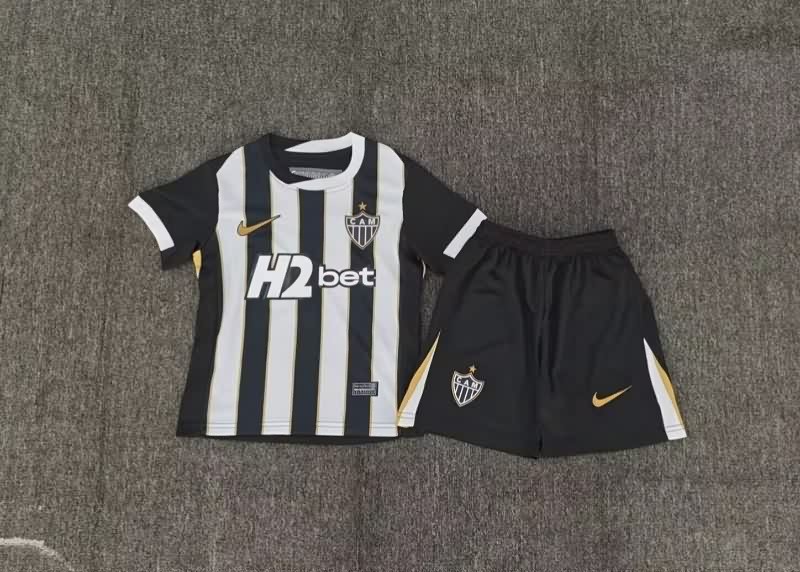 Kids Atletico Mineiro 2026 Home Soccer Jersey And Shorts