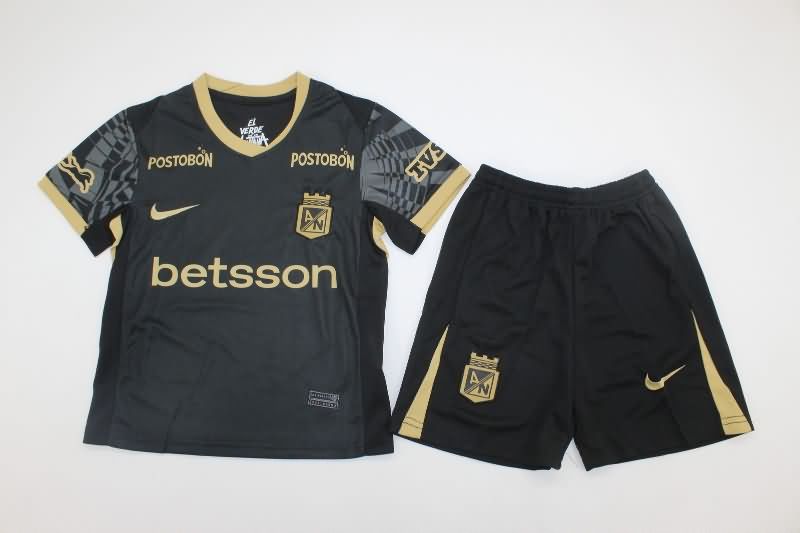 Kids Atletico Nacional 2025 Away Soccer Jersey And Shorts