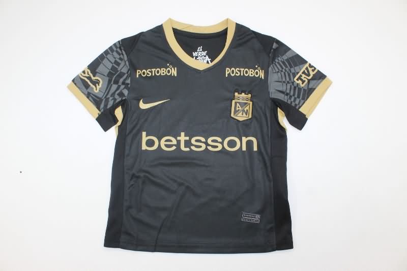 Kids Atletico Nacional 2025 Away Soccer Jersey And Shorts