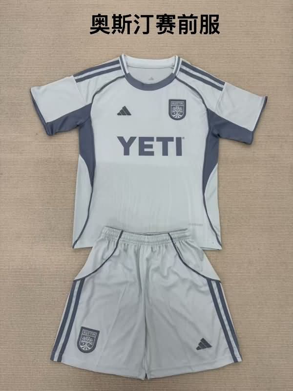 Kids Austin 2025 Training Soccer Jersey And Shorts Kids Austin 2025 Training Soccer Jersey And Shorts
