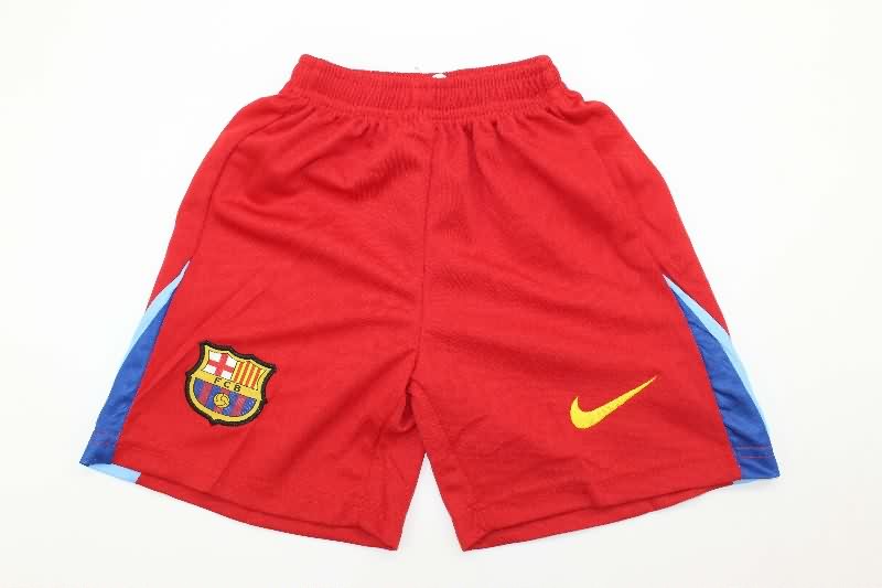 Kids Barcelona 25/26 Fourth Soccer Jersey And Shorts