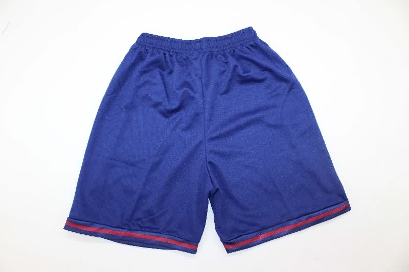 Kids Barcelona 25/26 Home Long Sleeve Soccer Jersey And Shorts