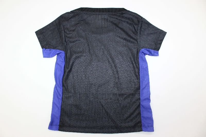 Kids Barcelona 25/26 Training Soccer Jersey And Shorts (Player)