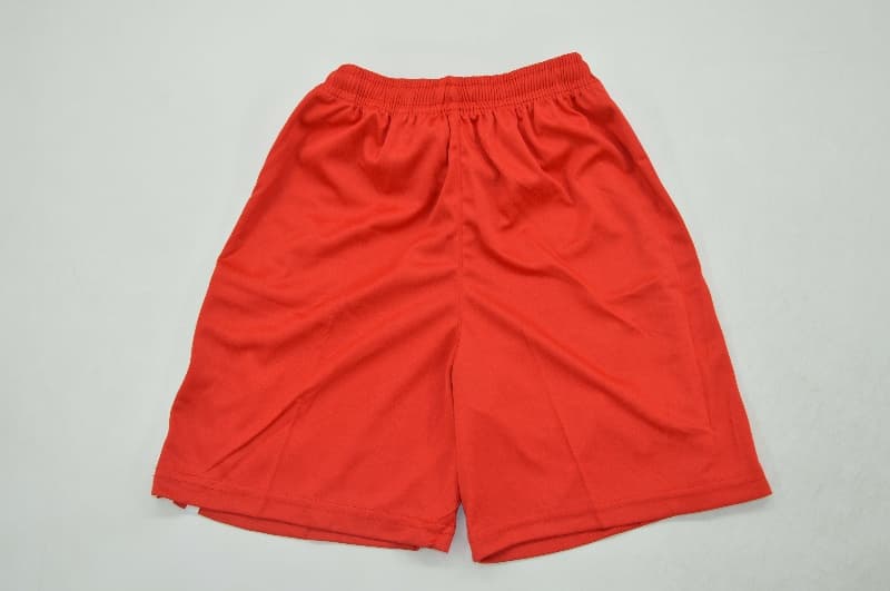 Kids Bayern Munich 25/26 Goalkeeper Red Soccer Jersey And Shorts