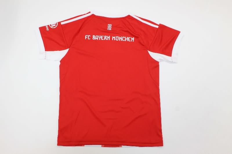 Kids Bayern Munich 25/26 Home Soccer Jersey And Shorts