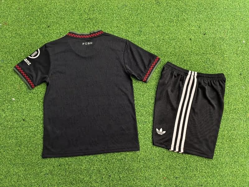 Kids Bayern Munich 25/26 Third Soccer Jersey And Shorts (Player)