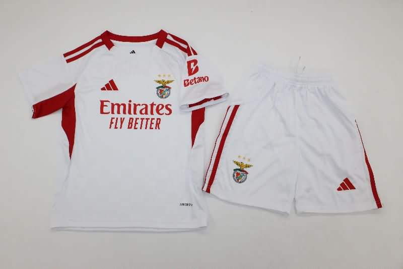 Kids Benfica 25/26 Third Soccer Jersey And Shorts Kids Benfica 25/26 Third Soccer Jersey And Shorts