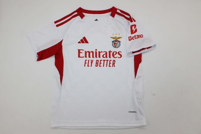 Kids Benfica 25/26 Third Soccer Jersey And Shorts
