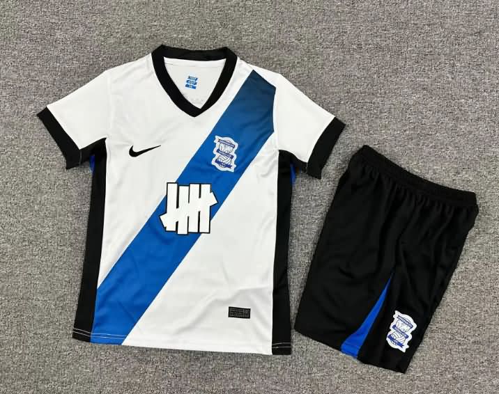 Kids BirminghamCity 25/26 Away Soccer Jersey And Shorts