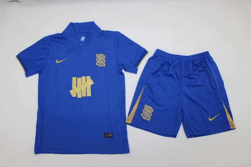 Kids BirminghamCity 25/26 Home Soccer Jersey And Shorts
