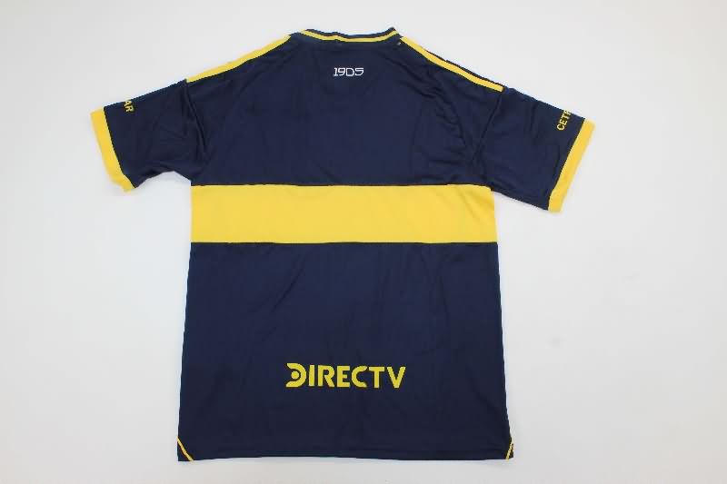 Kids Boca Juniors 25/26 Home Soccer Jersey And Shorts