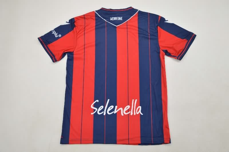 Kids Bologna 25/26 Home Soccer Jersey And Shorts