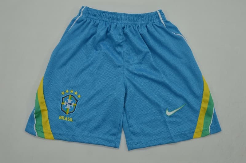 Kids Brazil 2026 Home Soccer Jersey And Shorts