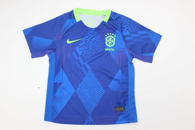 Kids Brazil 2025 Away Soccer Jersey And Shorts