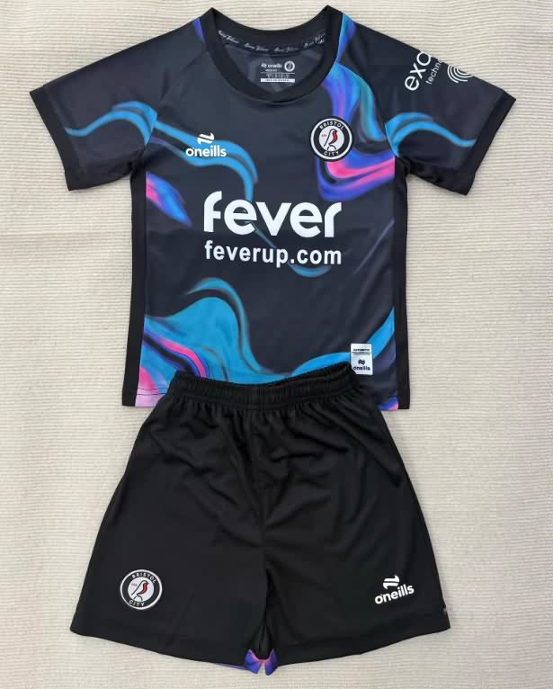 Kids Bristol City 25/26 Third Soccer Jersey And Shorts