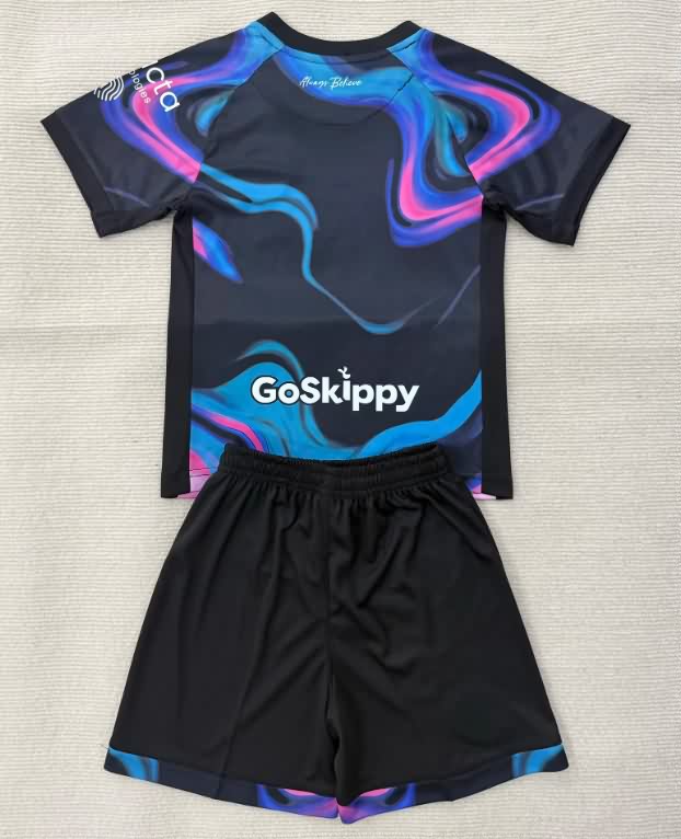 Kids Bristol City 25/26 Third Soccer Jersey And Shorts