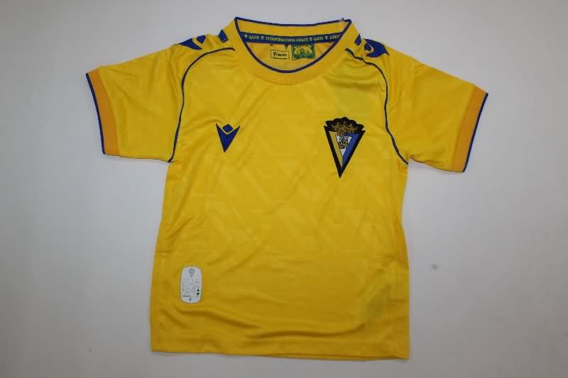 Kids Cadiz 25/26 Home Soccer Jersey And Shorts
