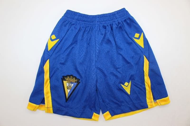 Kids Cadiz 25/26 Home Soccer Jersey And Shorts