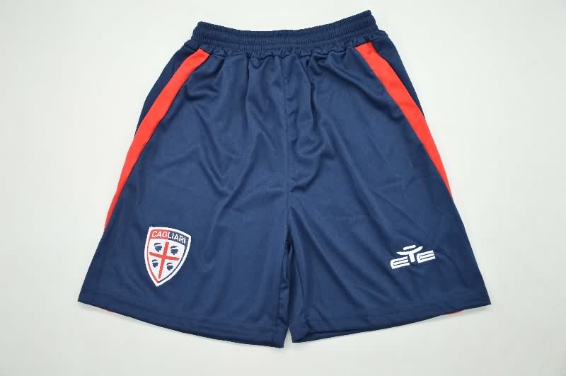 Kids Cagliari 25/26 Home Soccer Jersey And Shorts