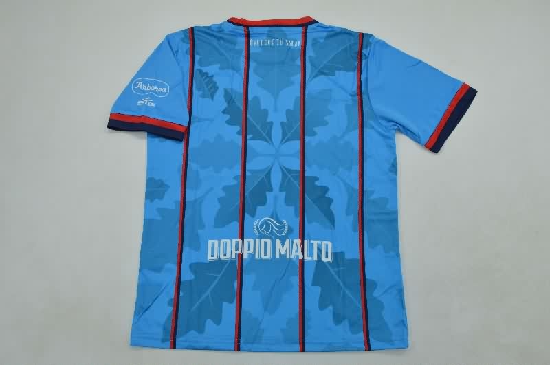 Kids Cagliari 25/26 Third Soccer Jersey And Shorts