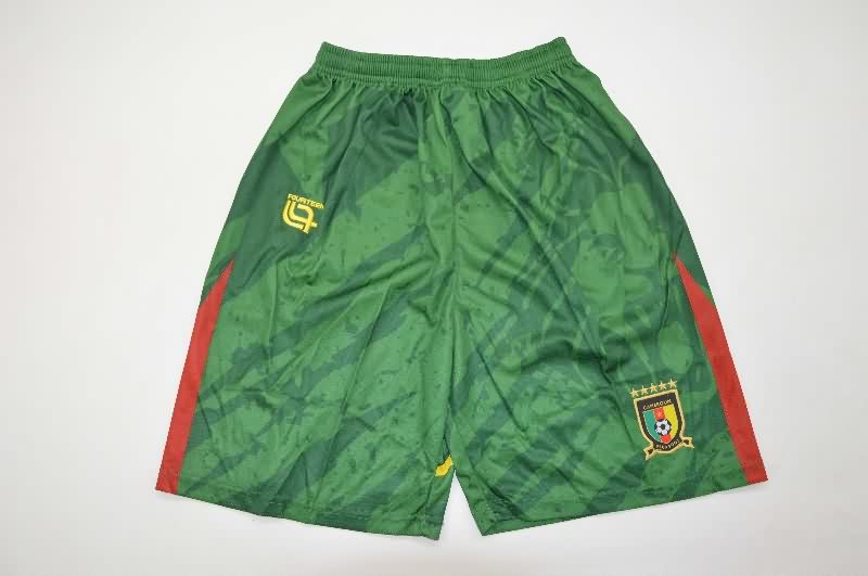 Kids Cameroon 2025 Home Soccer Jersey And Shorts