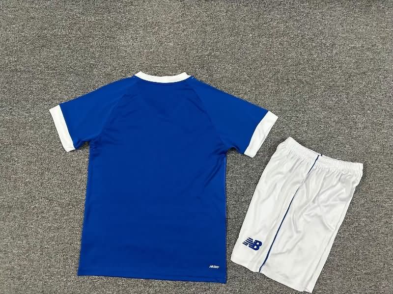 Kids Cardiff City 25/26 Home Soccer Jersey And Shorts