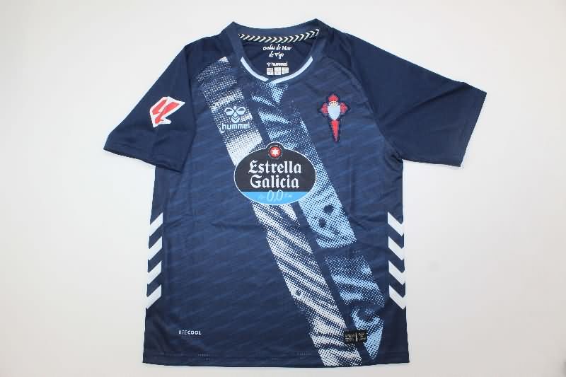 Kids Celta 25/26 Away Soccer Jersey And Shorts