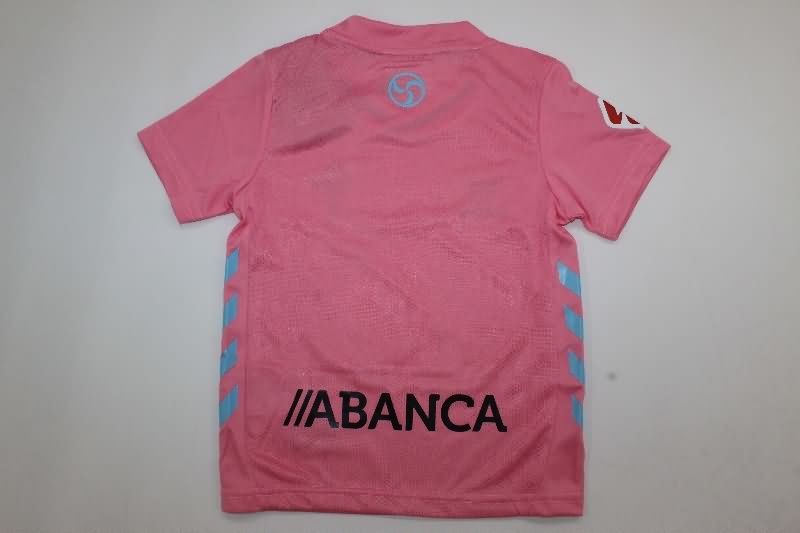 Kids Celta 25/26 Third Soccer Jersey And Shorts