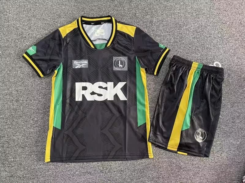 Kids Charlton Athletic 25/26 Third Soccer Jersey And Shorts