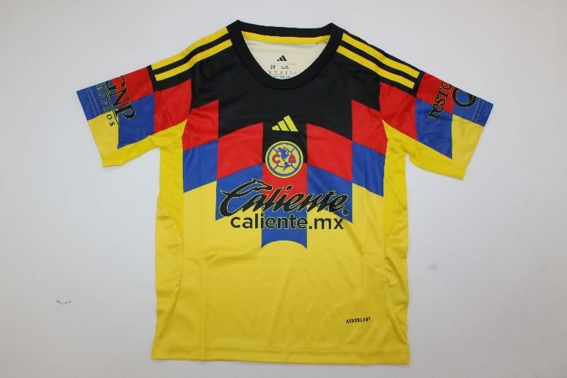 Kids Club America 25/26 Home Soccer Jersey And Shorts