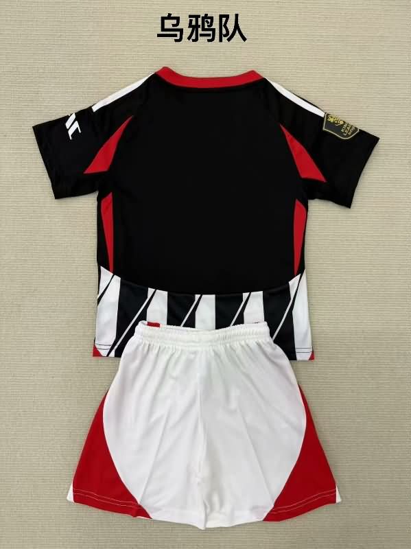 Kids Club de Cuervos 25/26 Home Soccer Jersey And Shorts