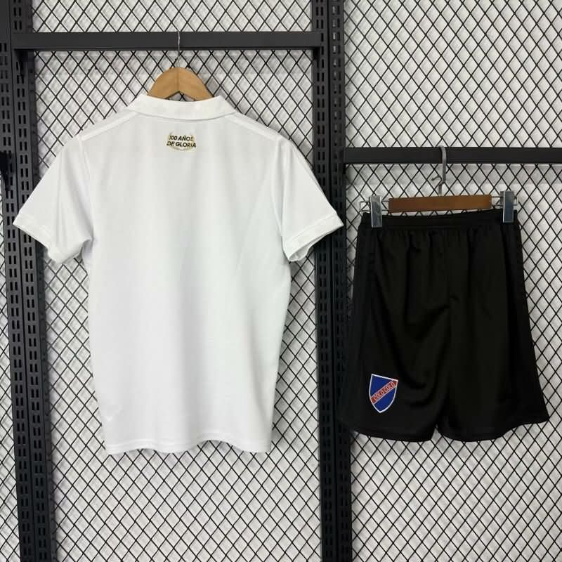 Kids Colo Colo 100th Anniversary White Soccer Jersey And Shorts