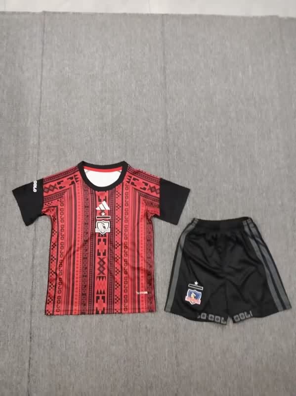 Kids Colo Colo 2026 Training Soccer Jersey And Shorts
