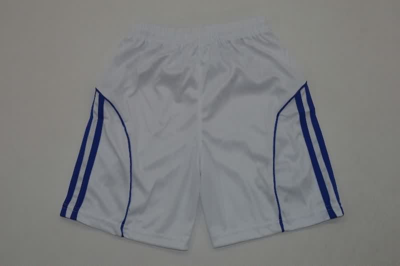 Kids Como 25/26 Home Soccer Jersey And Shorts