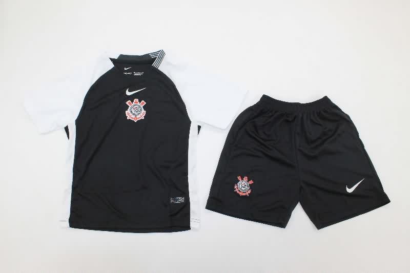 Kids Corinthians 2025 Away Soccer Jersey And Shorts Kids Corinthians 2025 Away Soccer Jersey And Shorts