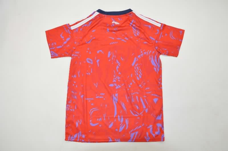 Kids Costa Rica 2026 Home Soccer Jersey And Shorts